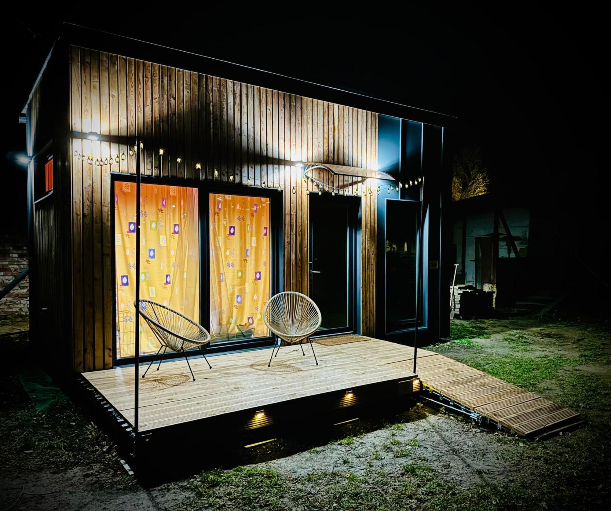 Tiny House Baraczek Brno-Jundrov, Ulice Veslarska Lejlighed Eksteriør billede