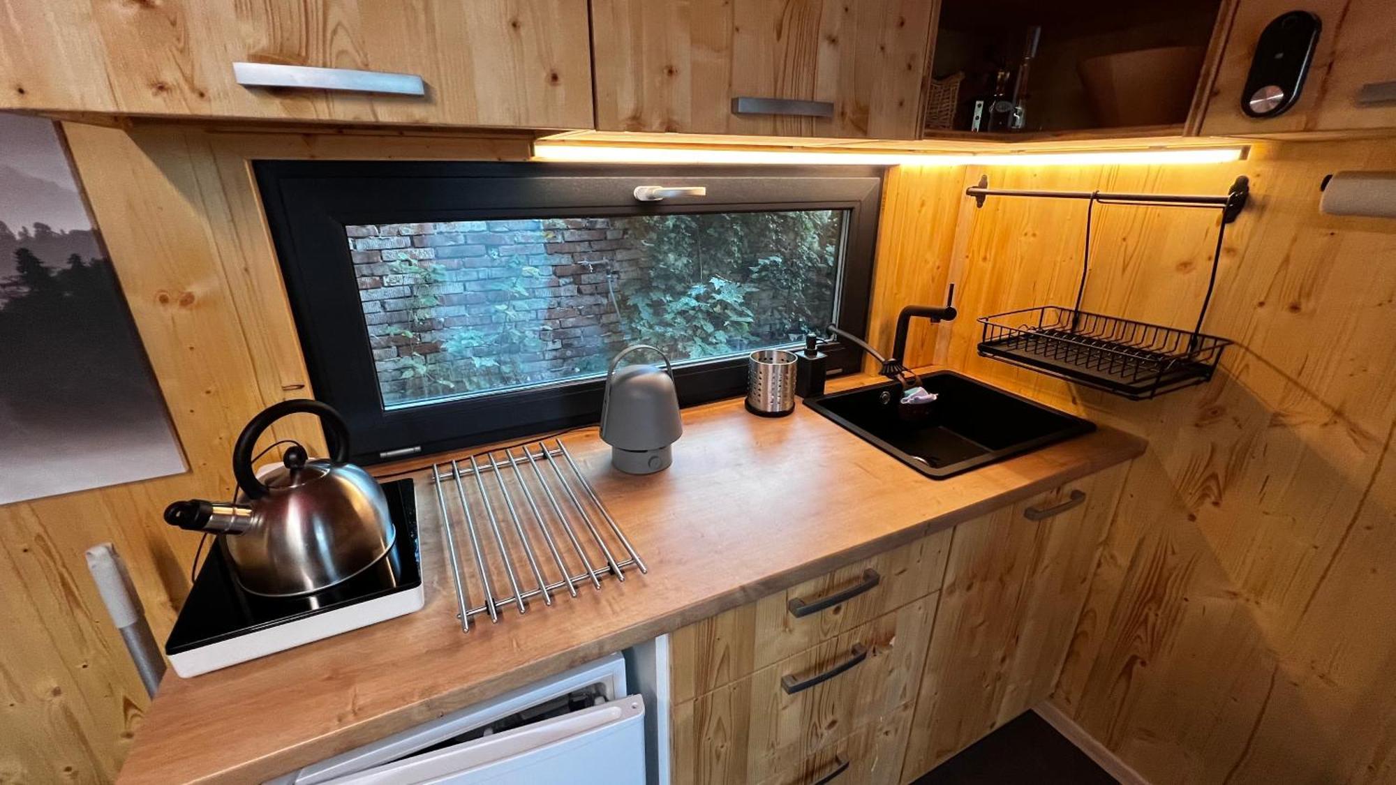 Tiny House Baraczek Brno-Jundrov, Ulice Veslarska Lejlighed Eksteriør billede